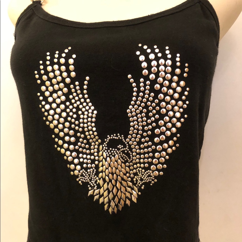Silver eagle tank top